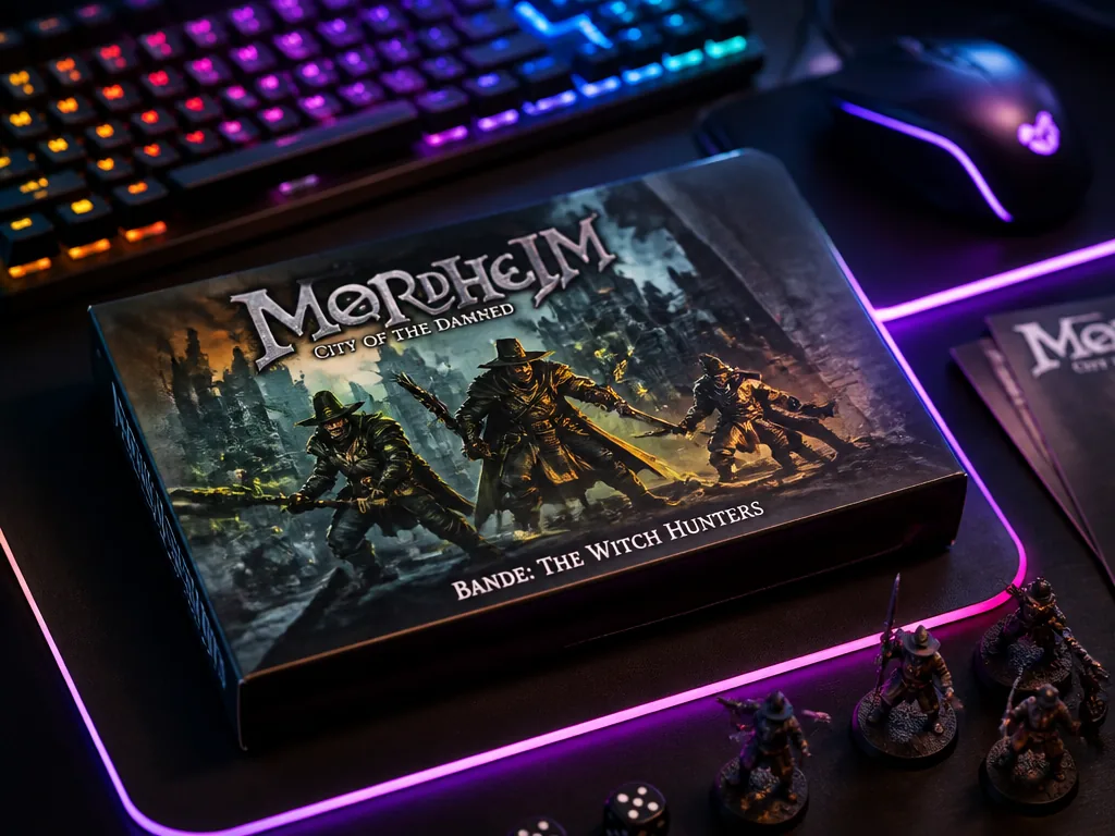 Une bande pour Mordheim affronte ses rivaux dans des ruines médiévales